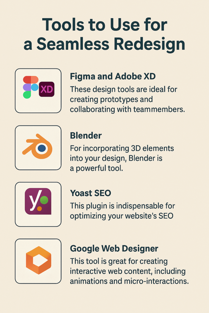 Website Redesign 2025: Tools to use for a seamless redesign