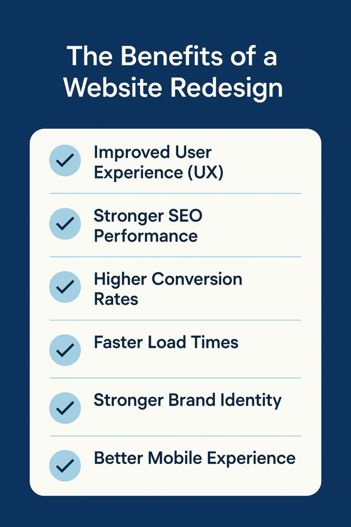 The Benefits of a Website Redesign